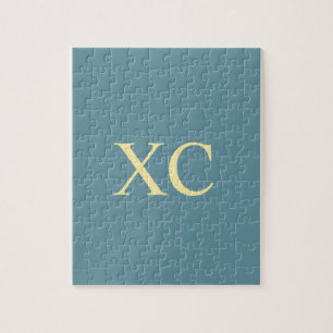 Roman Numeral 90 Foto Puzzle