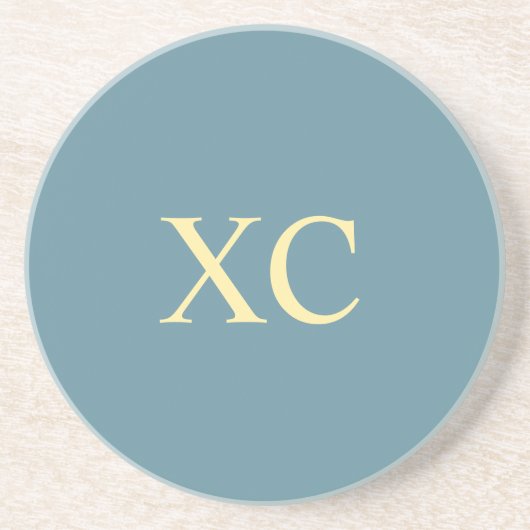 Roman Numeral 90 Untersetzer (Vorne)
