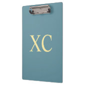 Roman Numeral 90 Zwischenablage Klemmbrett (Links)
