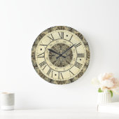 Roman Numeral Clock Große Wanduhr (Zuhause)