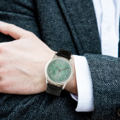 Roman Numeral Men Watch - Jade Inspiriert Face Armbanduhr