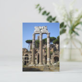 Roman Numeral Postkarte (Stehend Vorderseite)