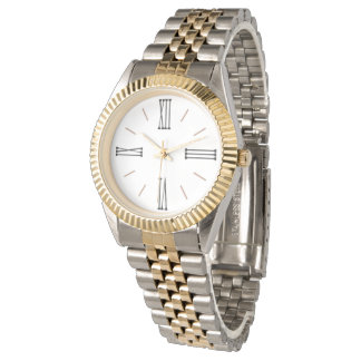 Roman Numerals Moderne Nummer groß einfach zu lese Armbanduhr