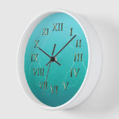 Roman Numerals Wanduhr (Winkel)