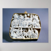 Roman onyx cameo, 1. Jahrhundert n. Chr. Poster (Vorne)