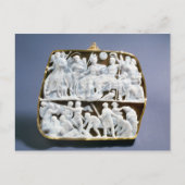 Roman onyx cameo, 1. Jahrhundert n. Chr. Postkarte (Vorderseite)