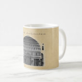 Roman Pantheon Klassische Architektur Kaffeetasse (VorderseiteRechts)