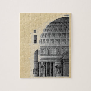 Roman Pantheon Klassische Architektur Puzzle