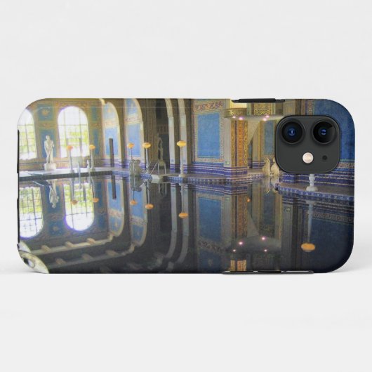 Roman Pool auf der Burg Hearst, Kalifornien Case-Mate iPhone Hülle (Rückseite (Horizontal))