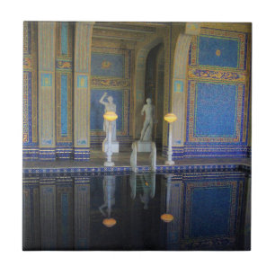 Roman Pool auf der Burg Hearst, Kalifornien Fliese