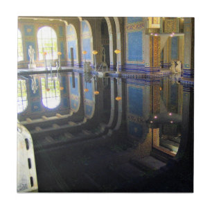 Roman Pool auf der Burg Hearst, Kalifornien Fliese