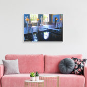 Roman Pool auf der Burg Hearst, Kalifornien Leinwanddruck (Insitu (Wohnzimmer))