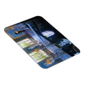 Roman Pool auf der Burg Hearst, Kalifornien Magnet (Rechte Seite)