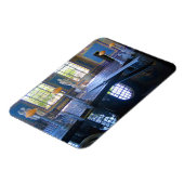 Roman Pool auf der Burg Hearst, Kalifornien Magnet (Linke Seite)