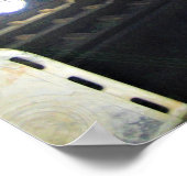 Roman Pool auf der Burg Hearst, Kalifornien Poster (Ecke)