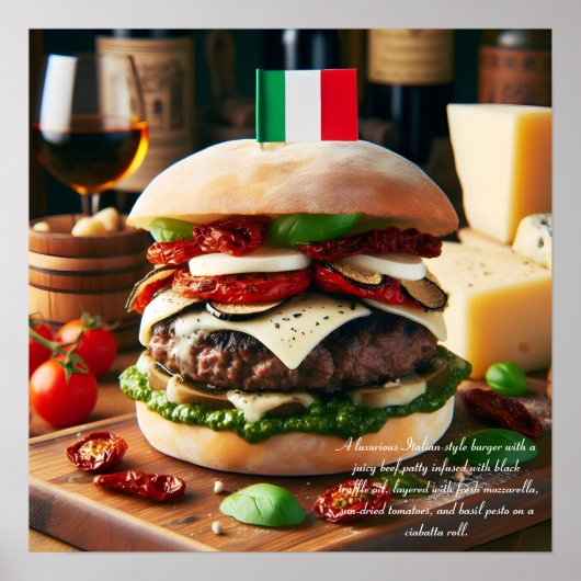 Roman Rhapsody Burger Sensation Poster (Vorne)