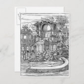 Roman Ruins Postkarte (Vorne/Hinten)