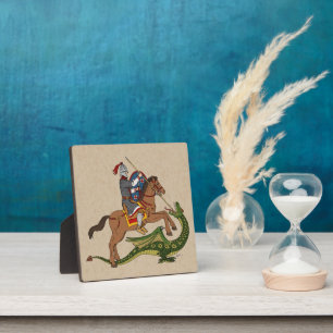 Roman Saint George Fotoplatte