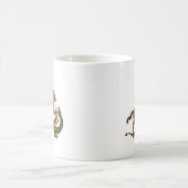 Roman Saint George und der Drache Kaffeetasse (Mittel)