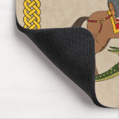 Roman Saint George und der Drache Mousepad (Ecke)
