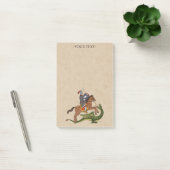 Roman Saint George und der Drache Post-it Klebezettel (Büro)