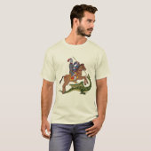Roman Saint George und der Drache T-Shirt (Vorne ganz)