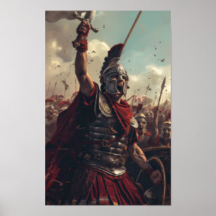 Roman Soldat in Worms Blickwinkel-Poster Poster