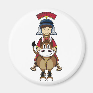Roman Soldier & Horse Magnet