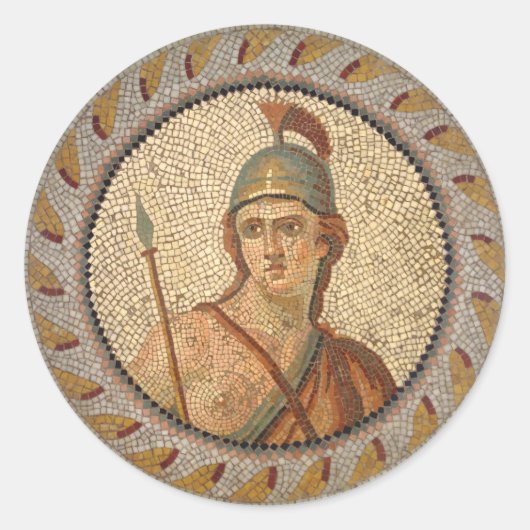 Roman Soldier Mosaic Sticker (Vorderseite)