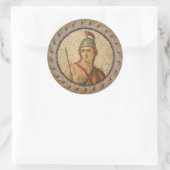 Roman Soldier Mosaic Sticker (Tasche)
