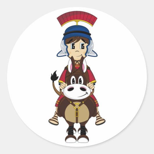 Roman Soldier Sticker (Vorderseite)
