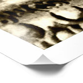 Roman Stone Carved Drama Faces Foto Print (Ecke)