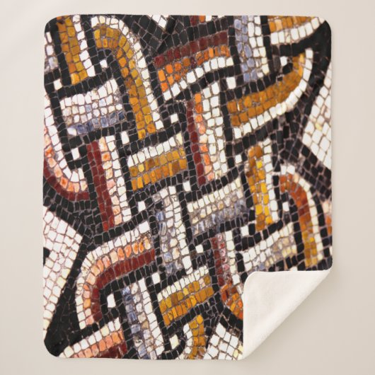 Roman Tile Mosaic Sherpadecke (Vorderseite)