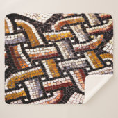 Roman Tile Mosaic Sherpadecke (Vorderseite (Horizontal))