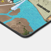 Roman & Viking Invasion London Desktop Schreibtischunterlage (Ecke)