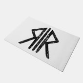 Roman Way Gods Religion Symbol antike Antike h Fußmatte (Schrägansicht)