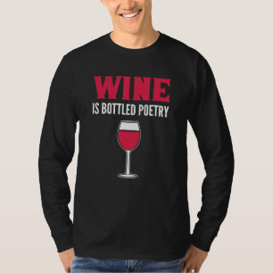 Romananschriftstellerin in Flaschen T-Shirt