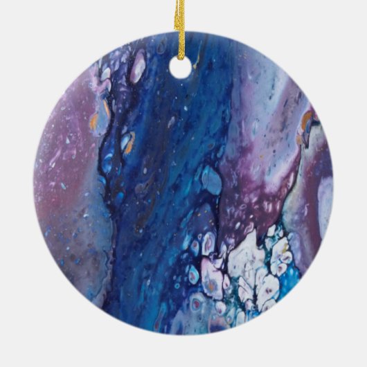 Romance Acryl gießen Keramik Ornament (Hinten)