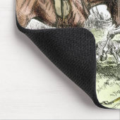 Romance auf der Jagd Mousepad (Ecke)