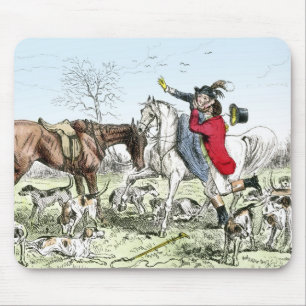 Romance auf der Jagd Mousepad
