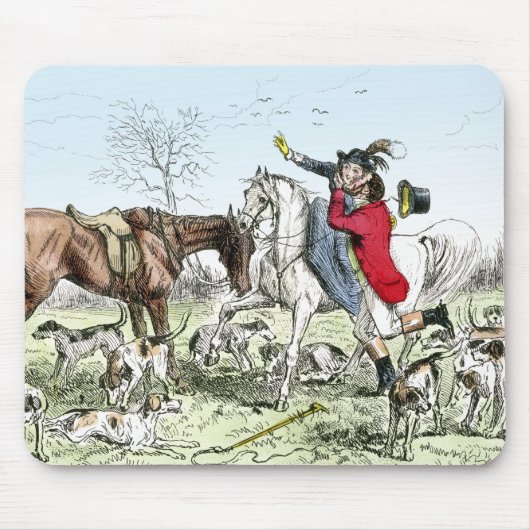Romance auf der Jagd Mousepad (Vorne)