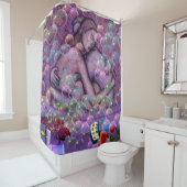 Romance - Bath Bubbles Abstrakt Duschvorhang (Beispiel)
