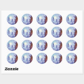 Romance Blue Sticker (Blatt)