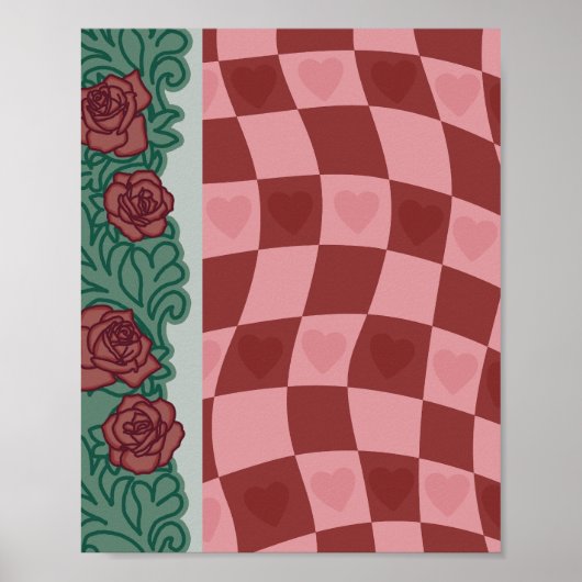 Romance Book Lover Poster (Vorne)