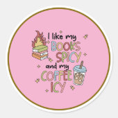 Romance books and coffee sticker (Vorderseite)