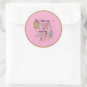 Romance books and coffee sticker (Tasche)