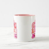 Romance braucht eine Chance Liebe Valentine Fun Zweifarbige Tasse (Mittel)