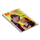Romance Comic Book - Retro Comic - Vintage Comic Notizblock (Rechte Seite)