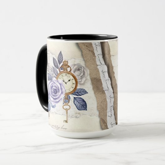 Romance Cotattcore Tasse (Vorderseite Links)