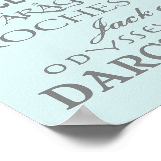 Romance Couples Custom Poster - WÄHLEN SIE IHRE FA (Ecke)